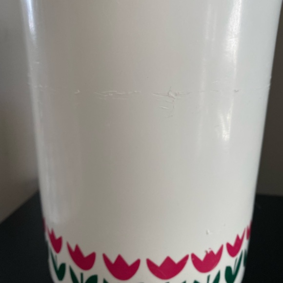 Vintage Tupperware Tulip Canister set with green lids - Picture 4 of 7